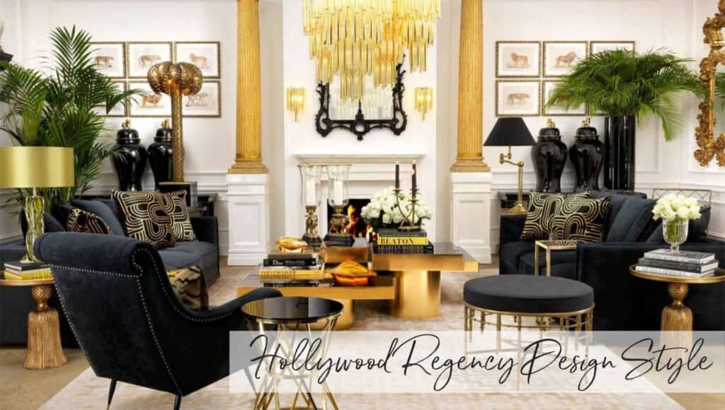 Home Decor Style Guides - Hollywood Regency, Design Matters